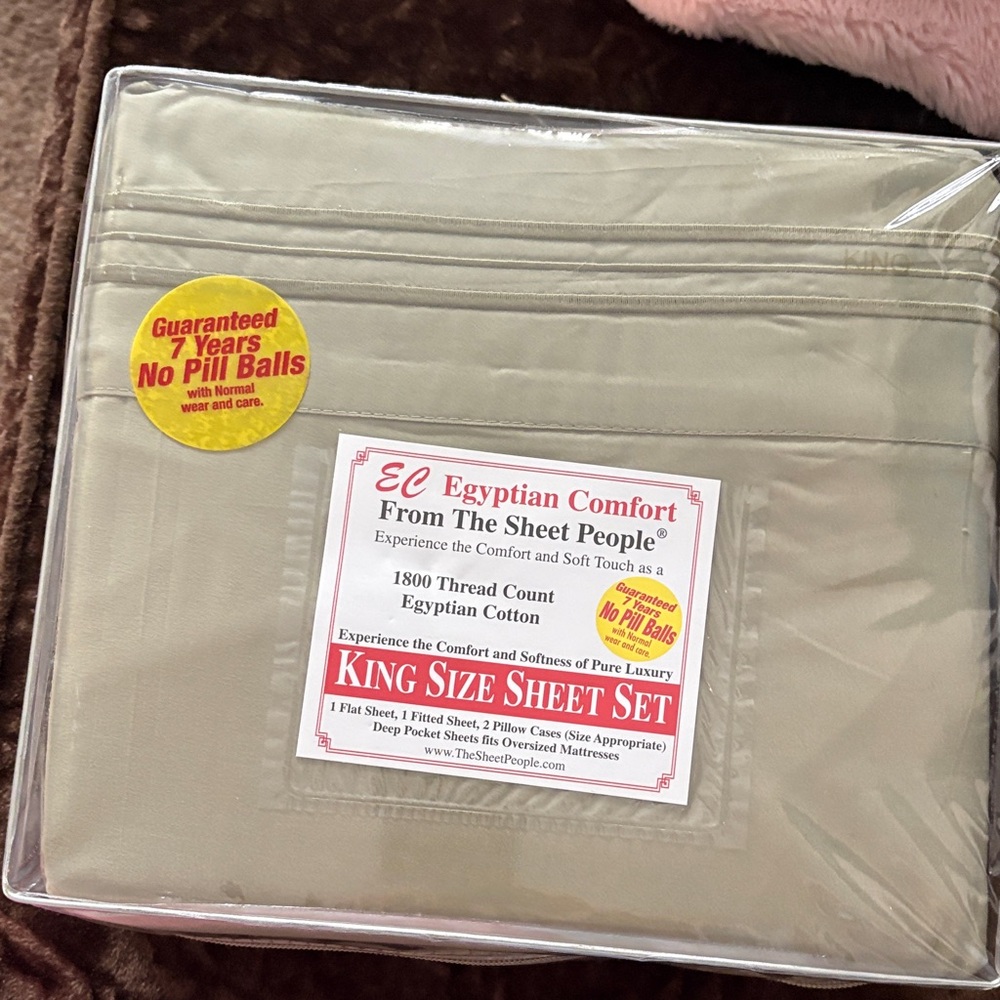 King Size Sheet Set - Sage Green